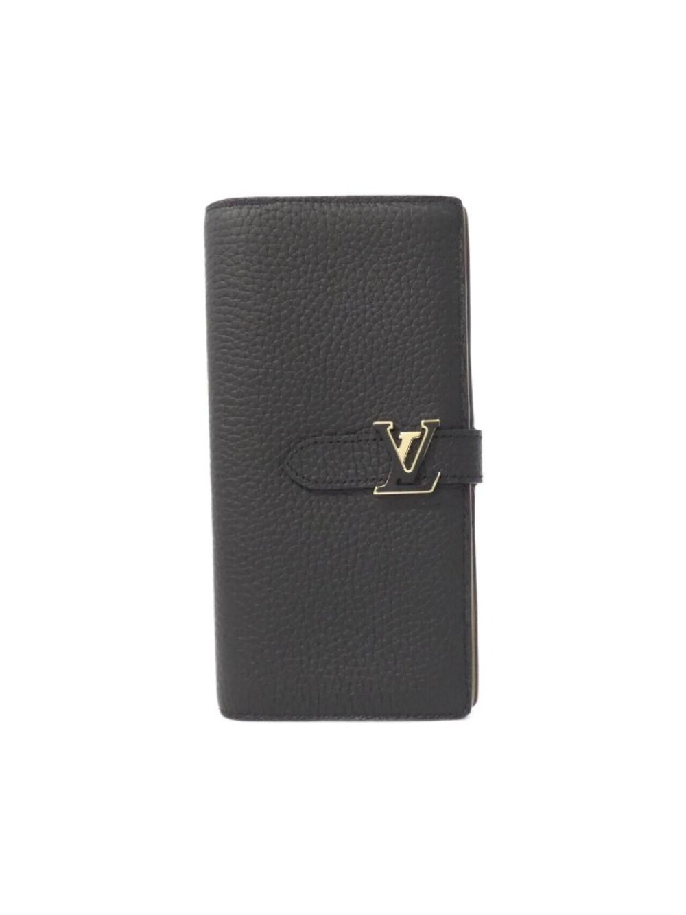 Louis Vuitton Taurillon LV Vertical Wallet